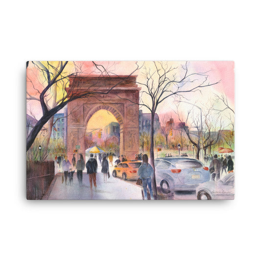 Washington Square Park by Barbara Drayer