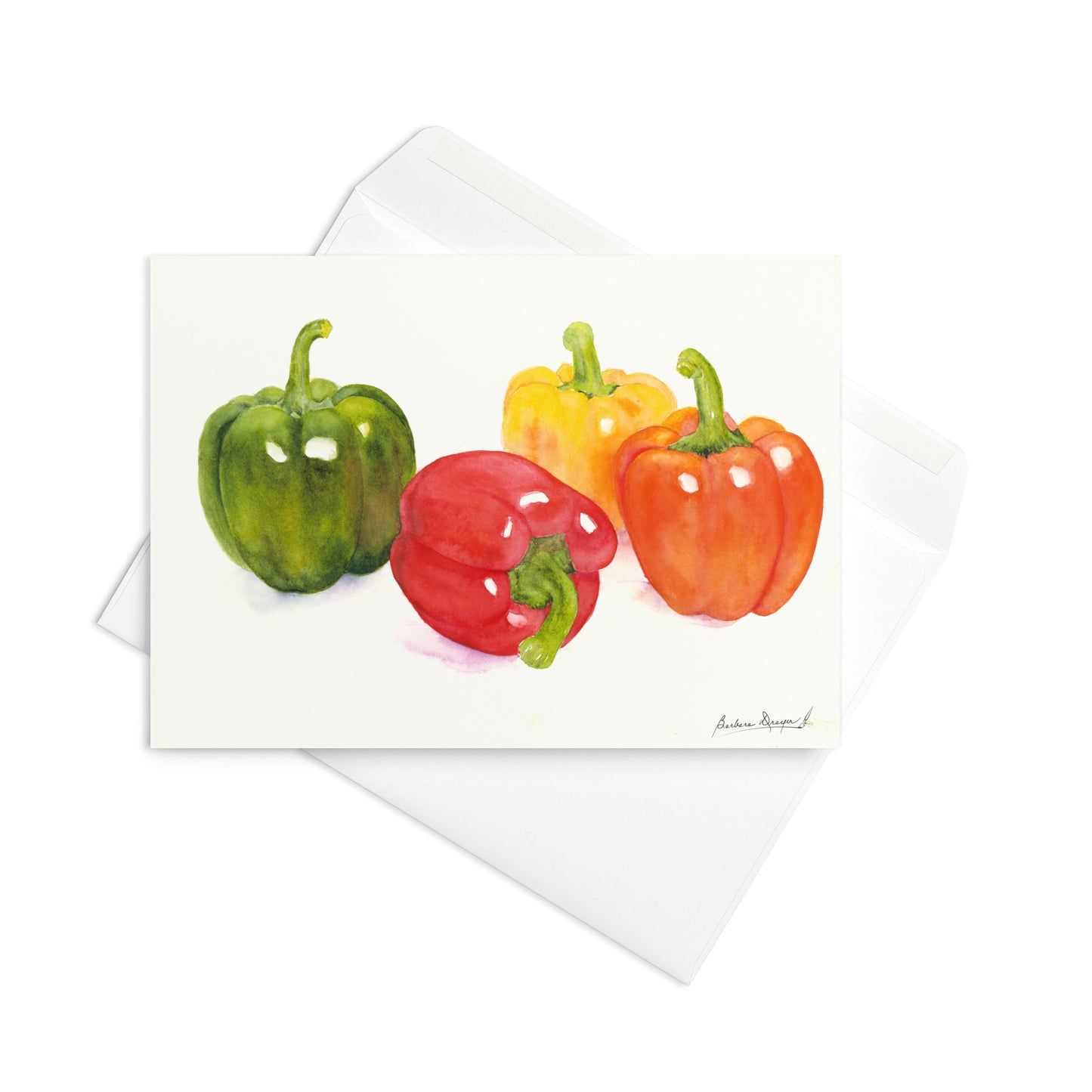 Peppers by Barbara Drayer